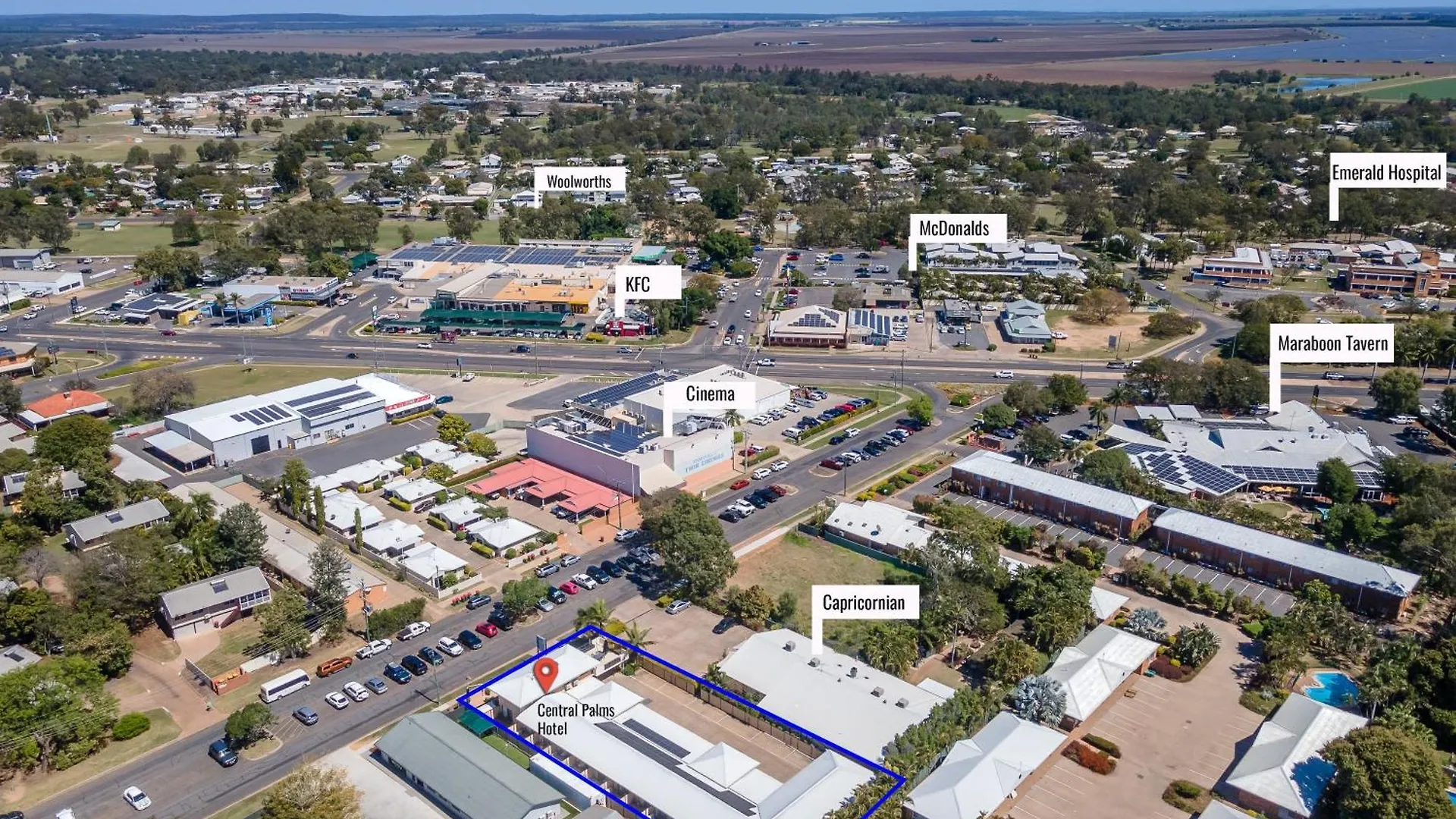 Emerald Central Palms Motel Australia